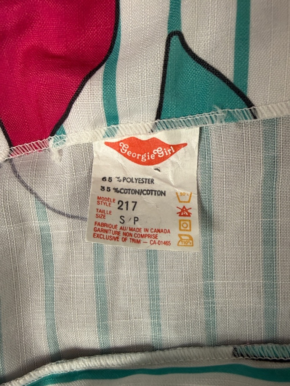VINTAGE MIDI DRESS SMALL - Picture 7 of 9